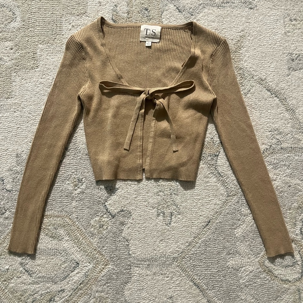 Tie up cardigan